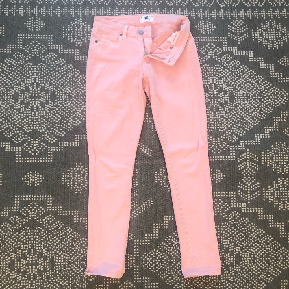 Paige Pink skinny jeans
